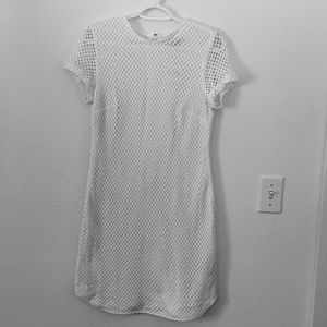 Banana Republic Mesh/Crochet Sheath dress - S 4